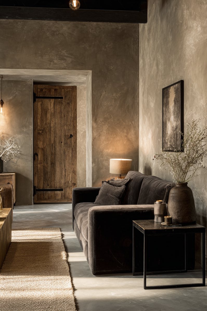 Industrial Edge Meets Vintage Warmth