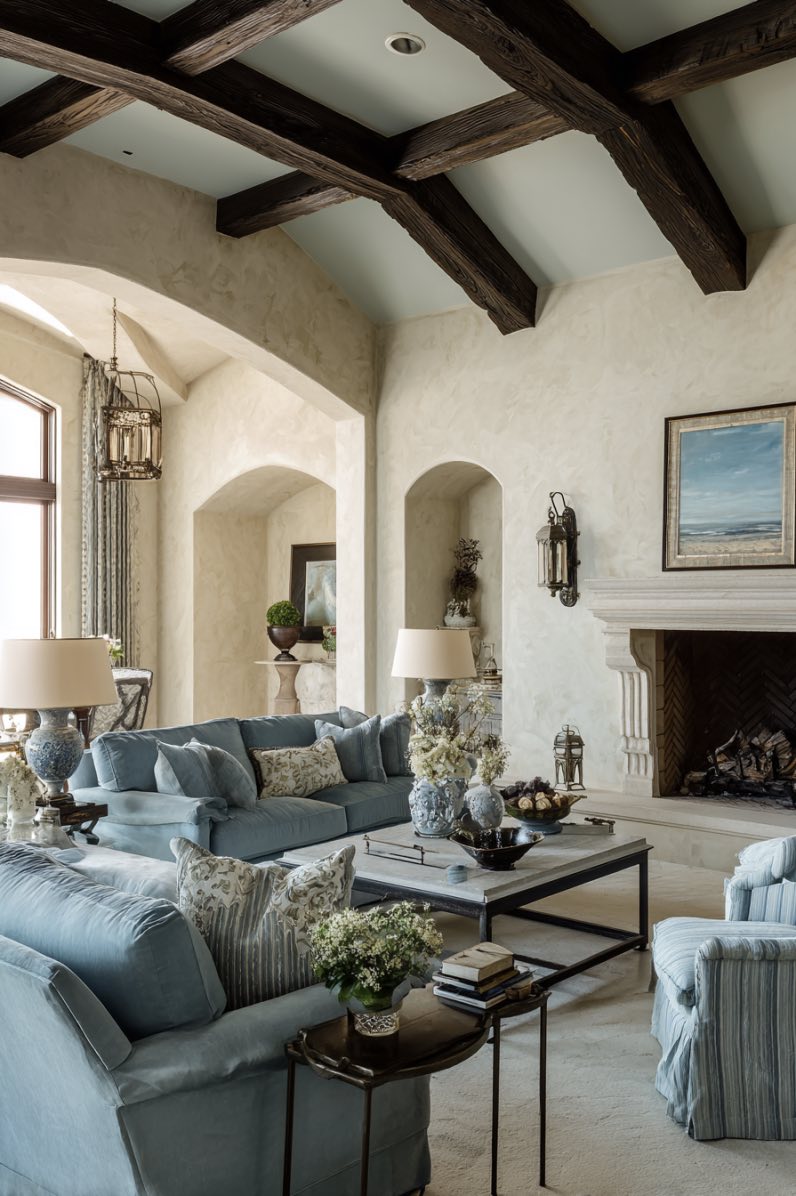 Italian Elegance Living Room