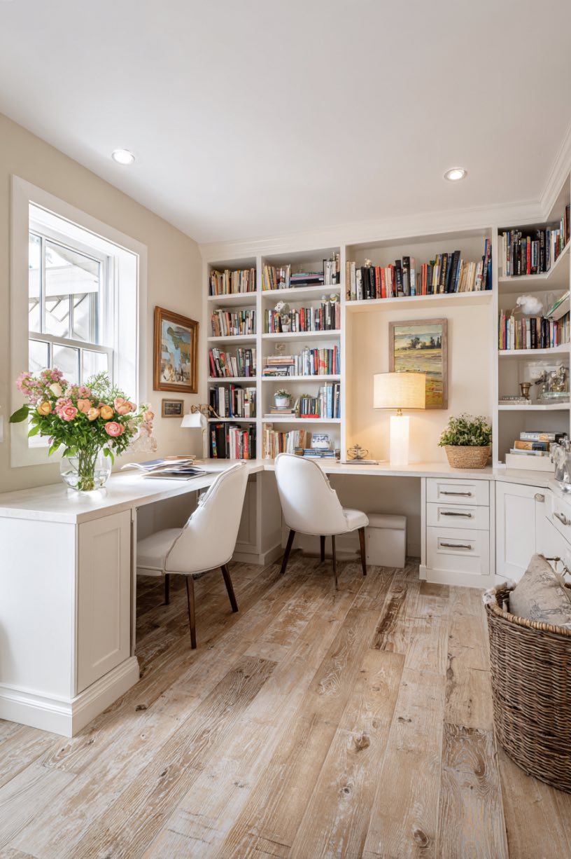 Bright and Cozy Workspace