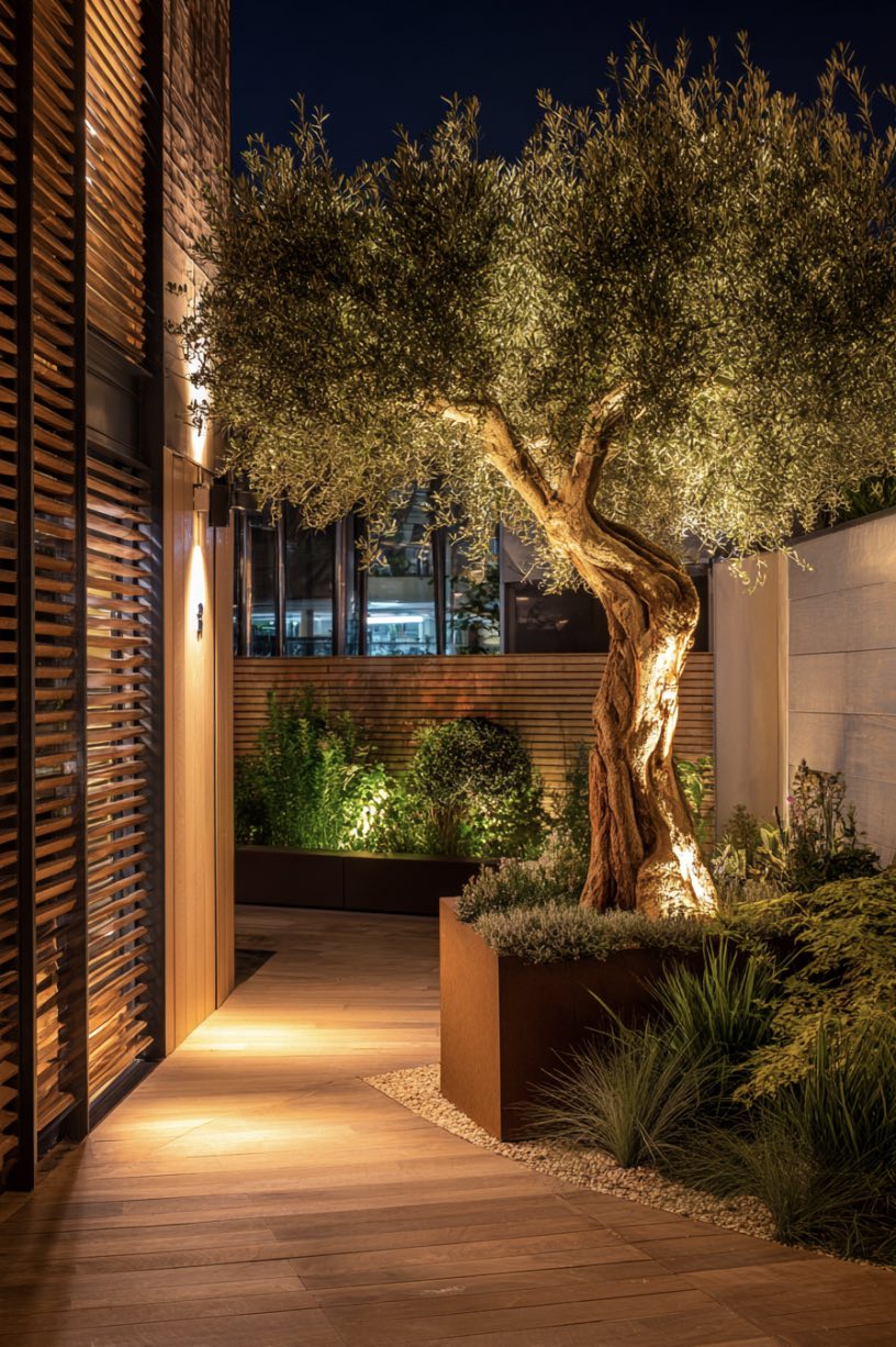 Urban Oasis in London Nights