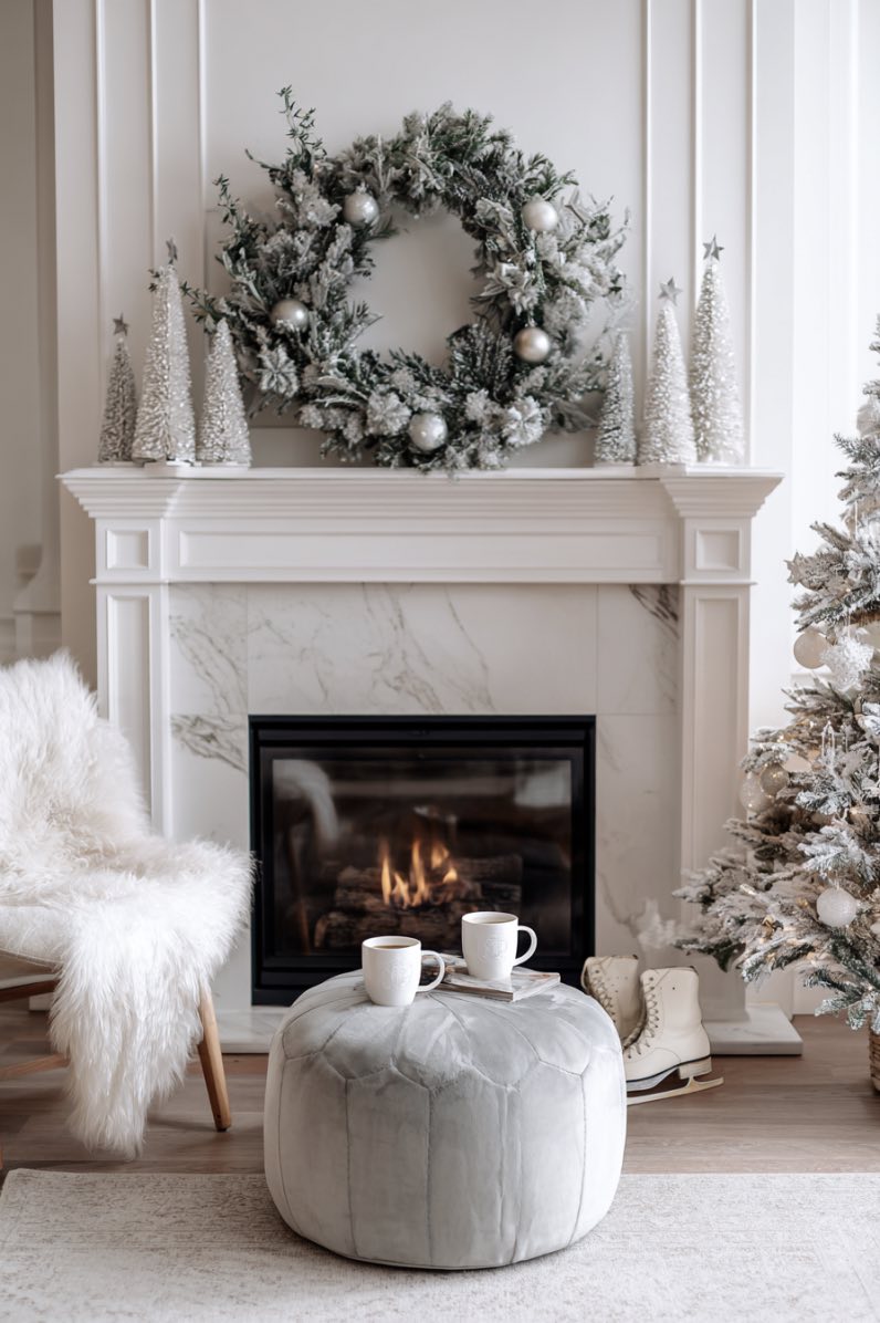 Silver and Gray Holiday Calm