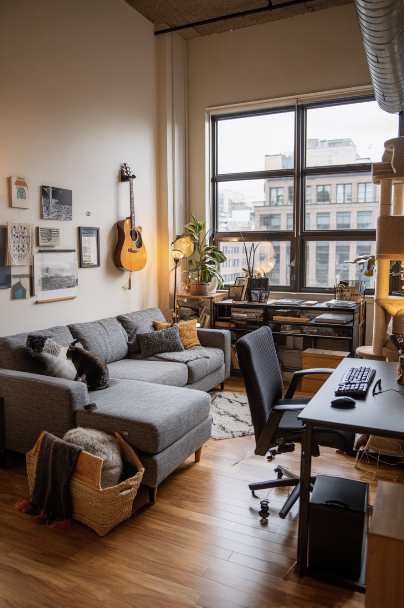 Work and Play in Cozy Style