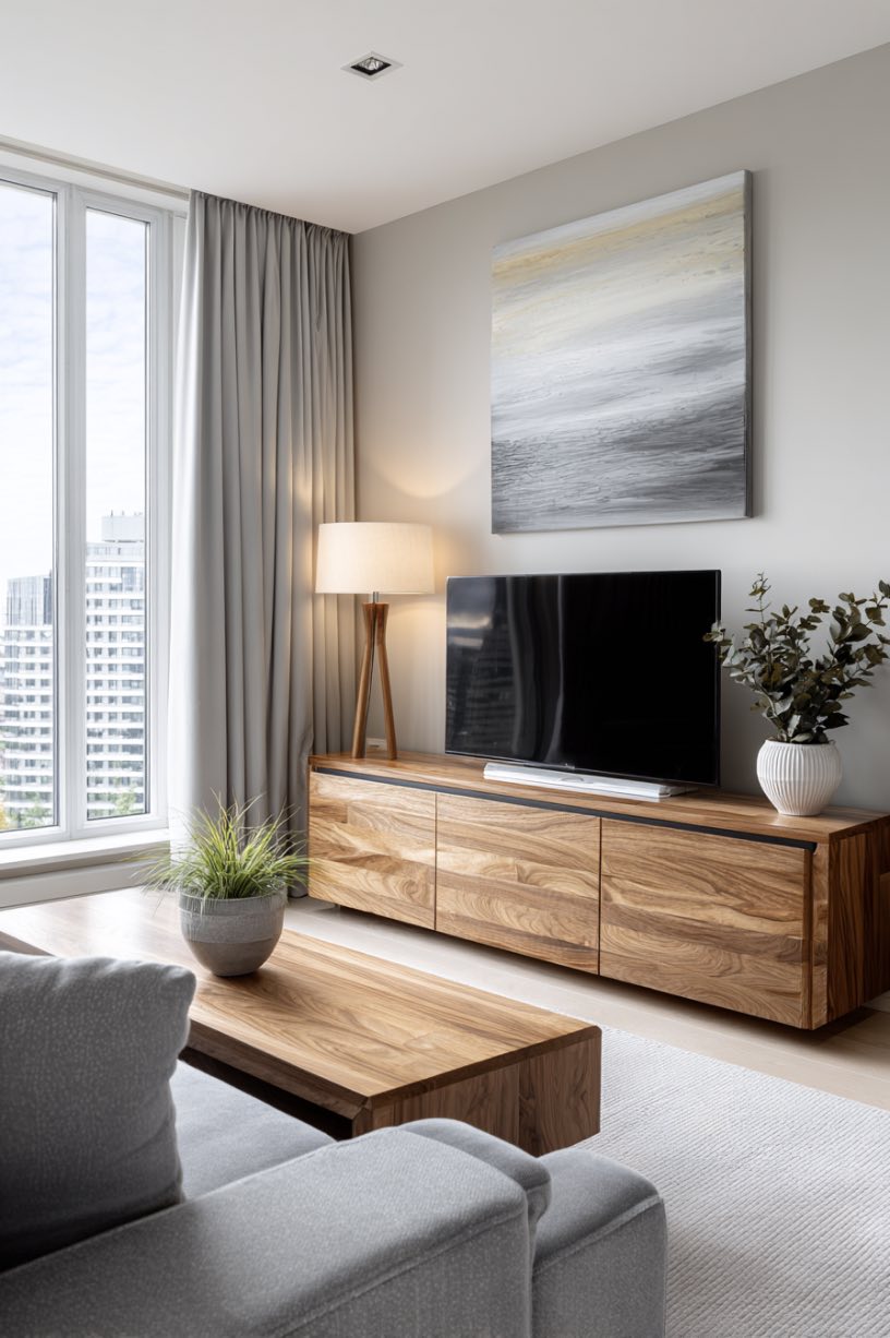 Compact Elegance with City Light