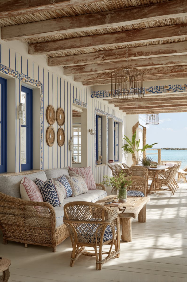 Coastal Breeze and Rustic Charm