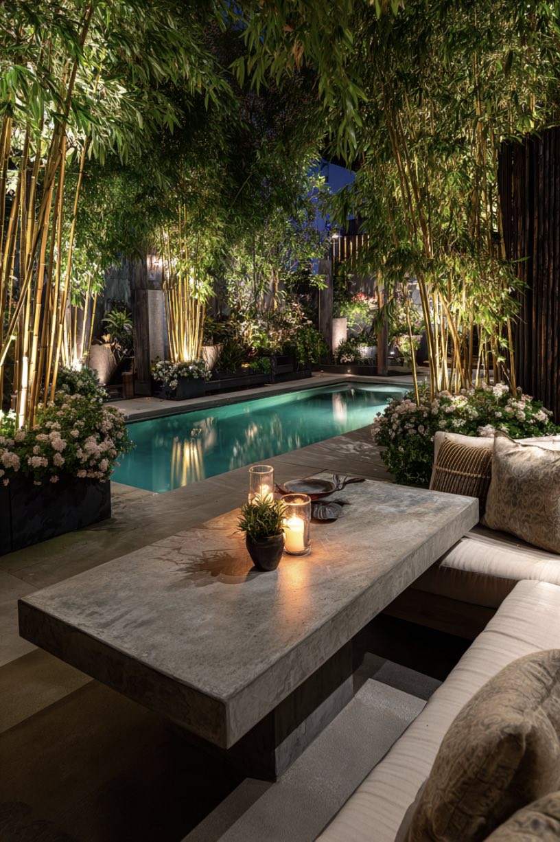 Cozy Nights by the Pool
