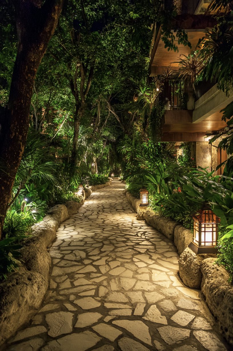 Enchanting Garden Path