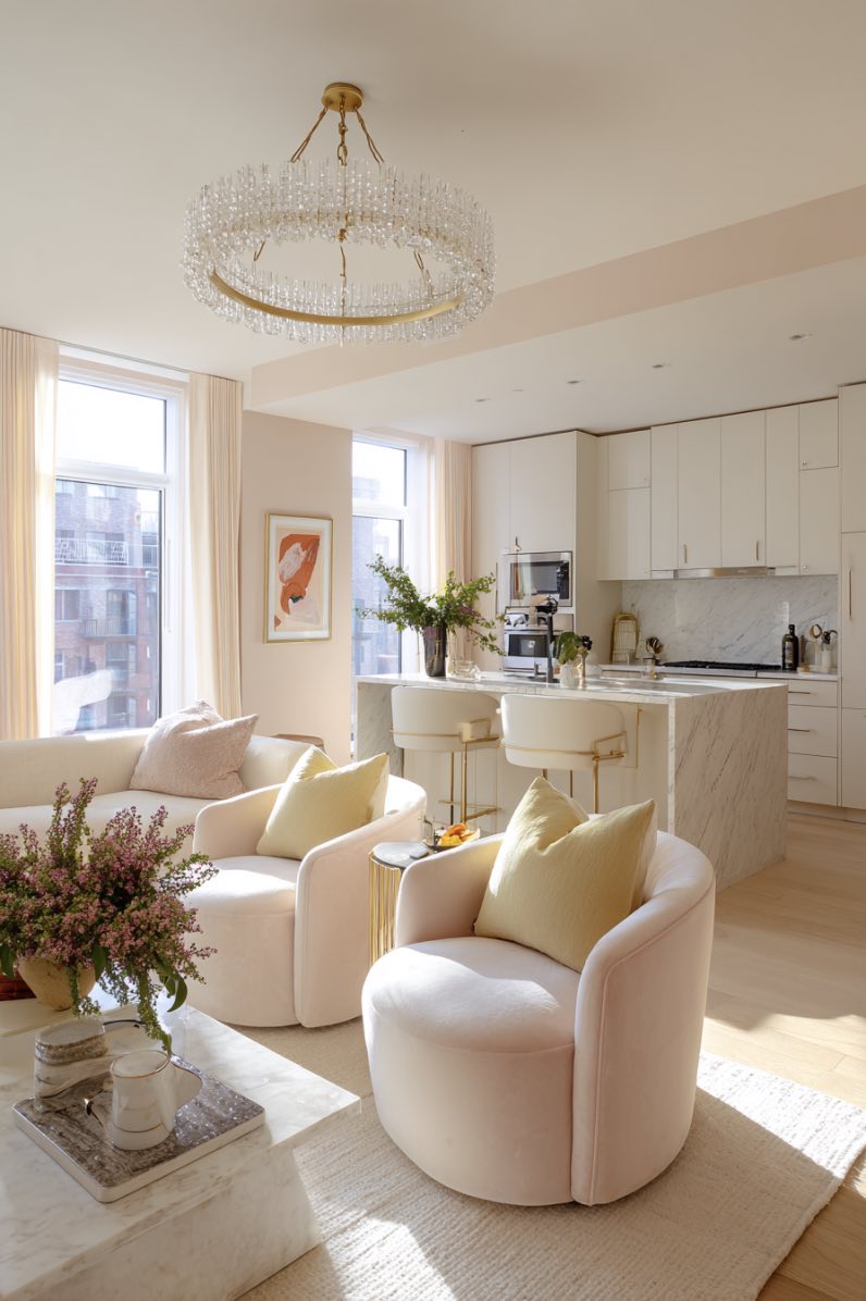 Soft Pastels and Modern Flow