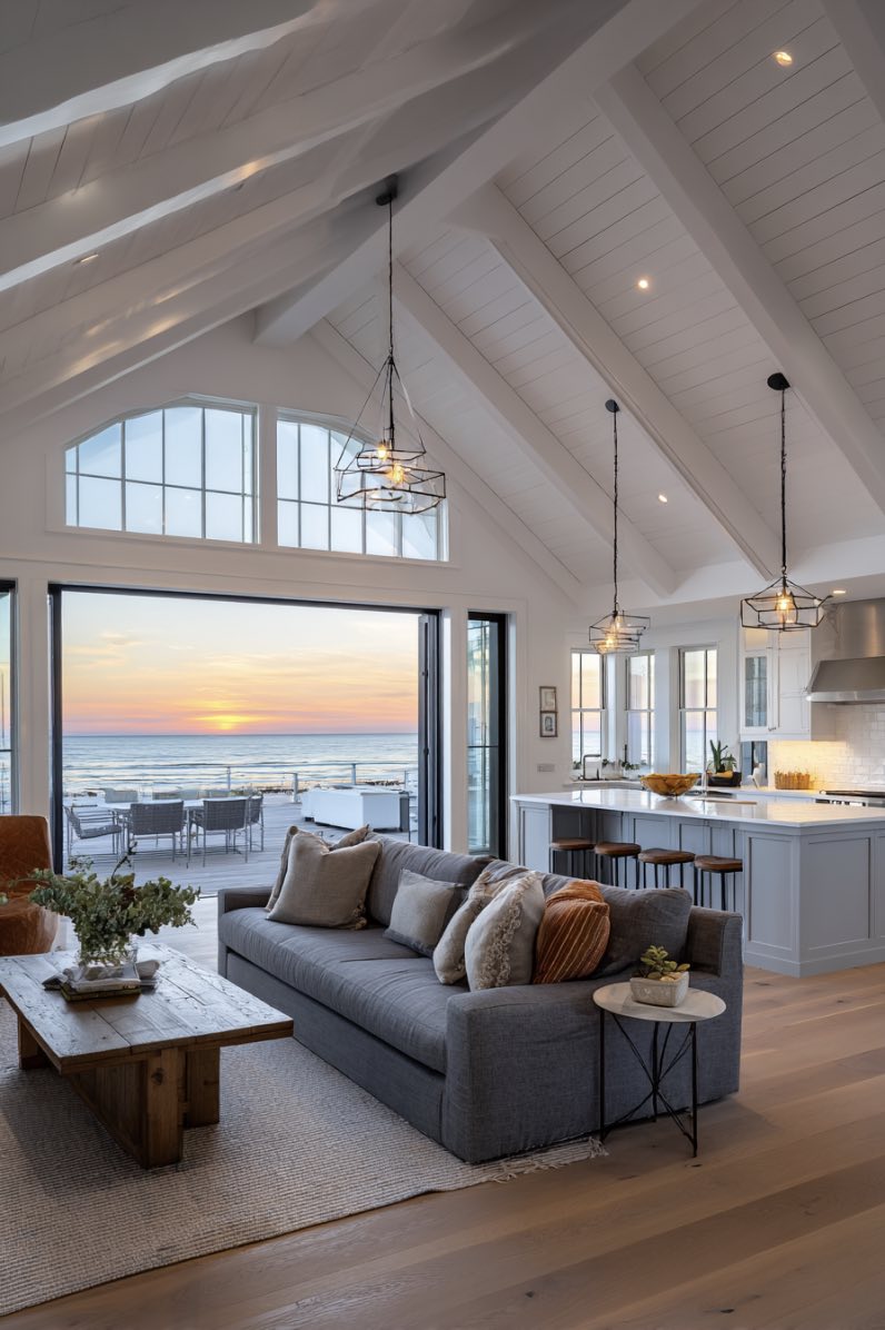 Sunset Serenity in Modern Farmhouse Style