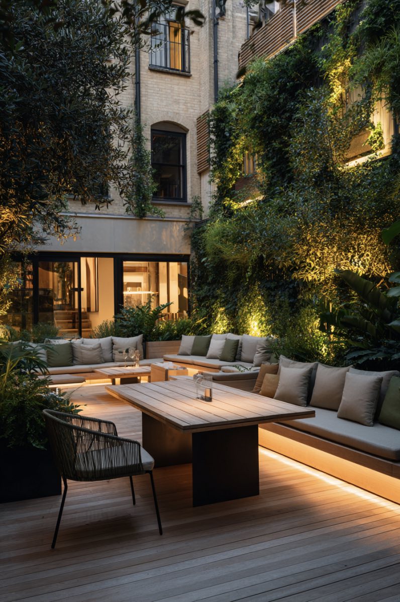 Cozy Courtyard Nights in Notting Hill