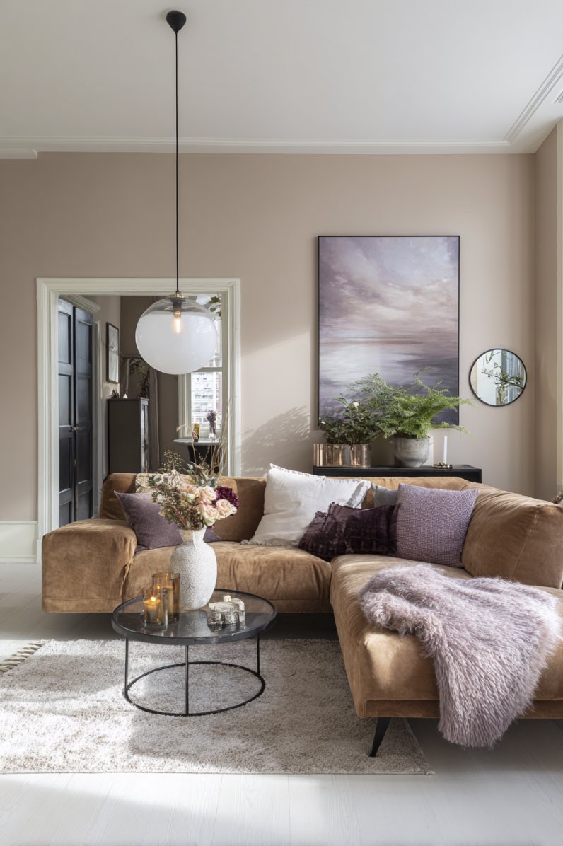 Soft Hues and Velvet Comfort