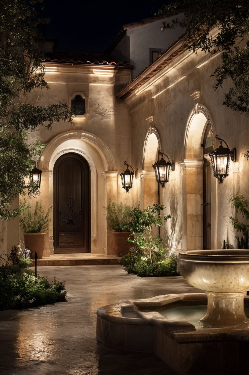 Arched Elegance in Evening Light