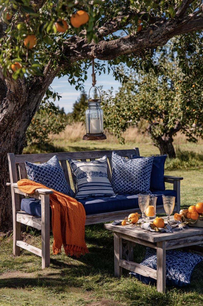 Cozy Garden Bench Retreat