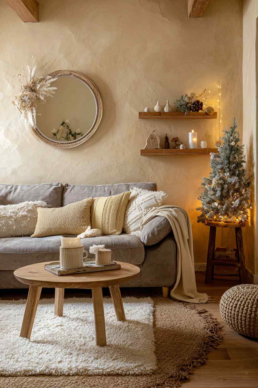 Boho Comfort with a Holiday Twist