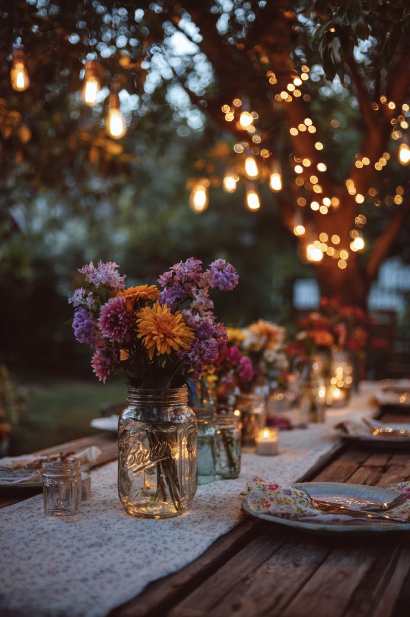 Twilight Magic Under the Trees