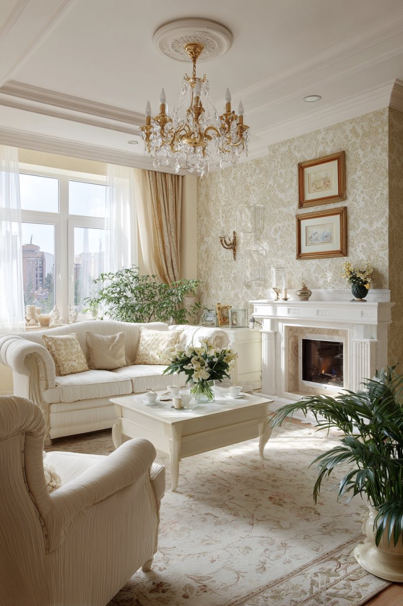 Classic Comfort with a Touch of Green