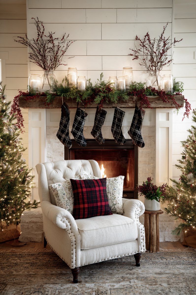 Plaid and Pine Perfection