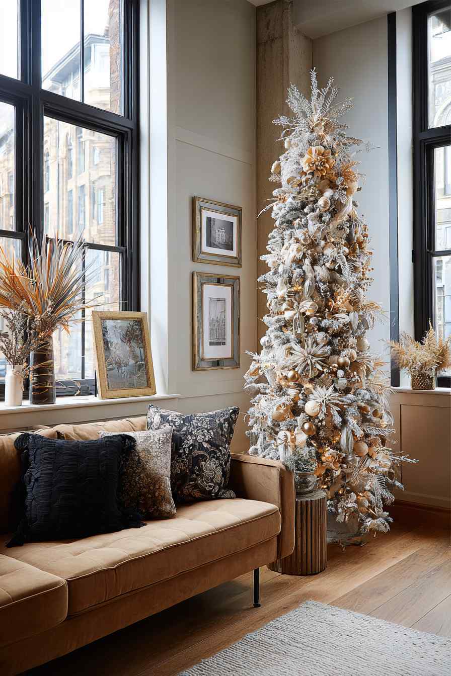 Subtle Glamour in a Light-Filled Living Room