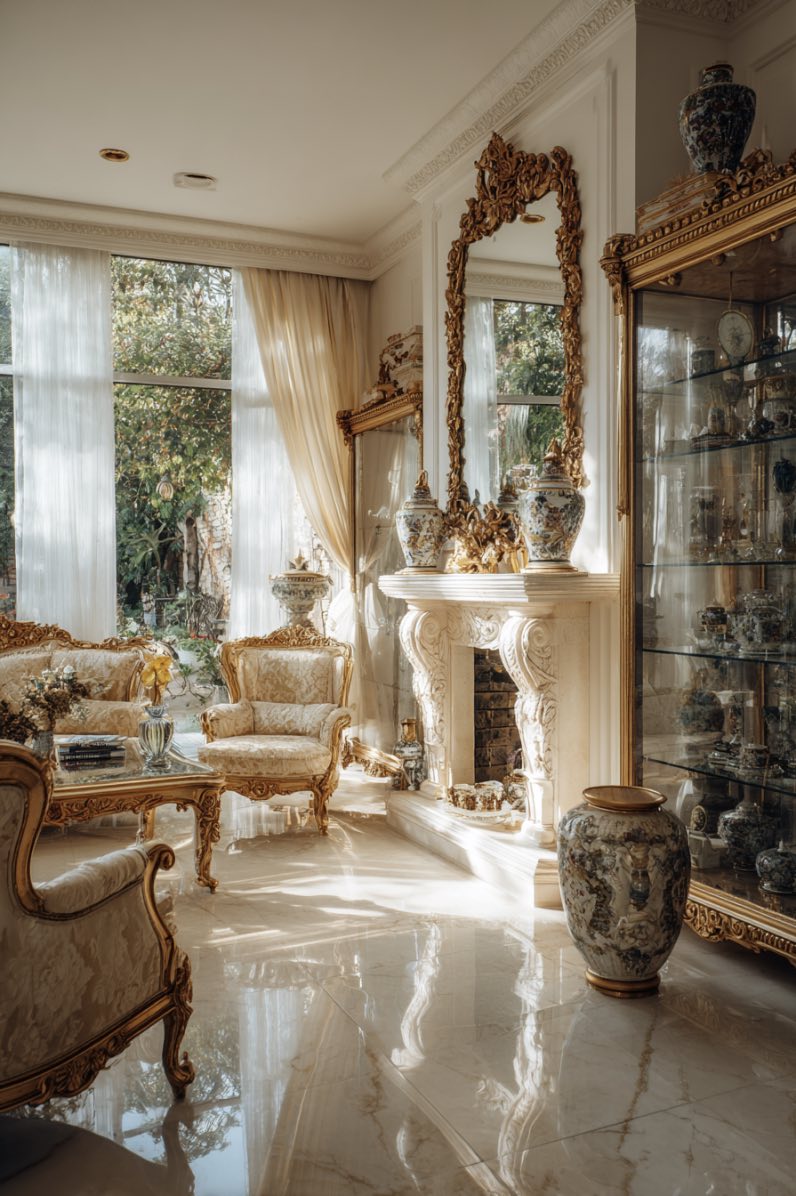 Timeless Elegance with a Garden View