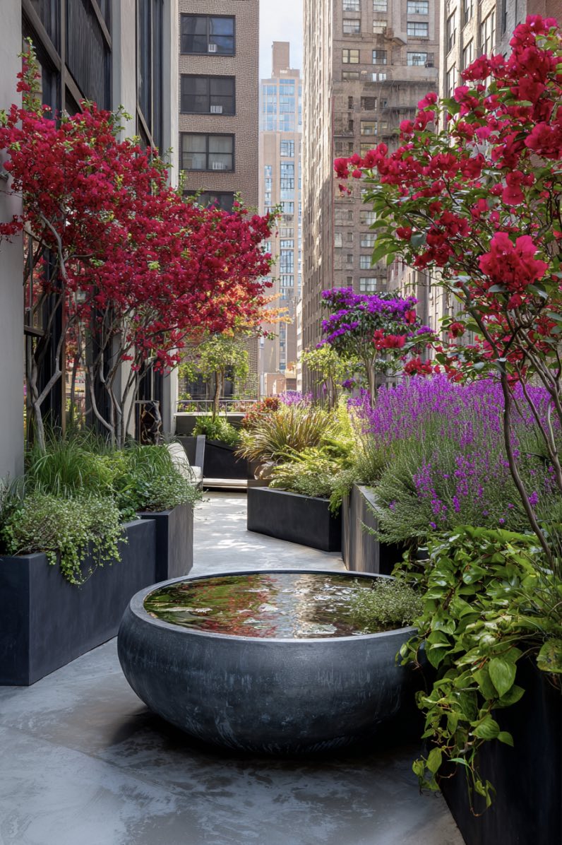 Colorful Calm in the City