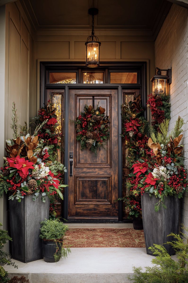 Grand Holiday Entrance