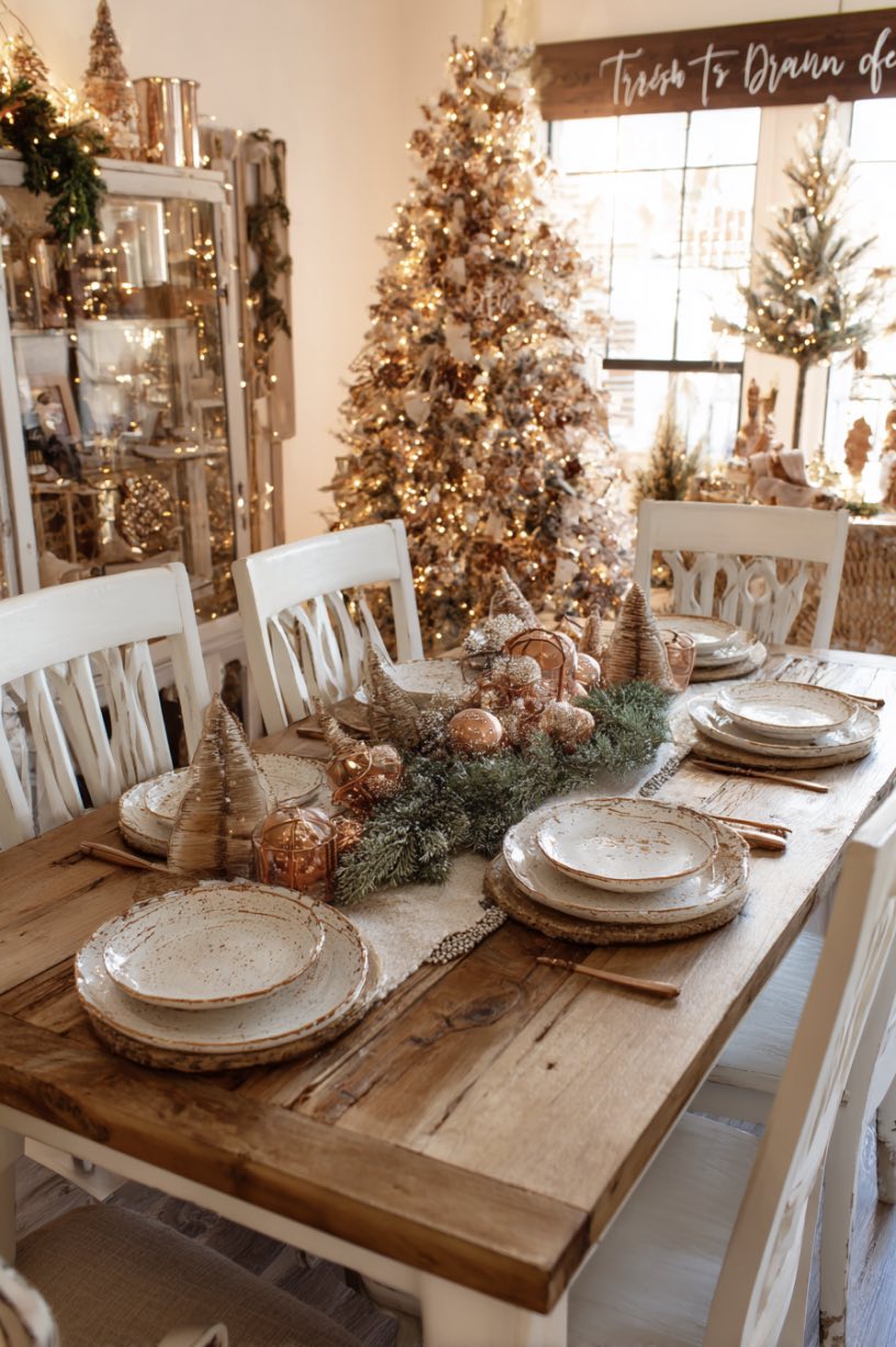 Farmhouse Tabletop Vintage Tree