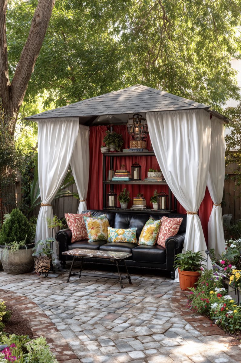 Cozy Gazebo Retreat