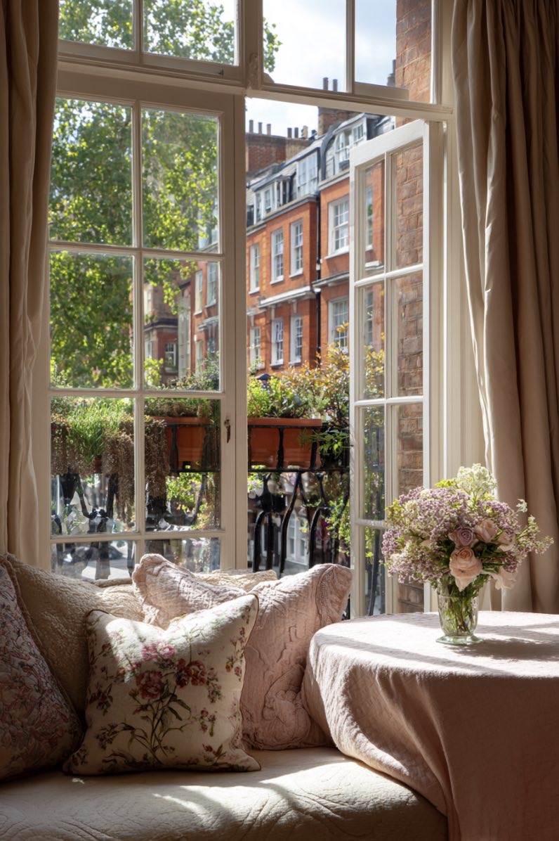 Charming View for Small Balcony Ideas