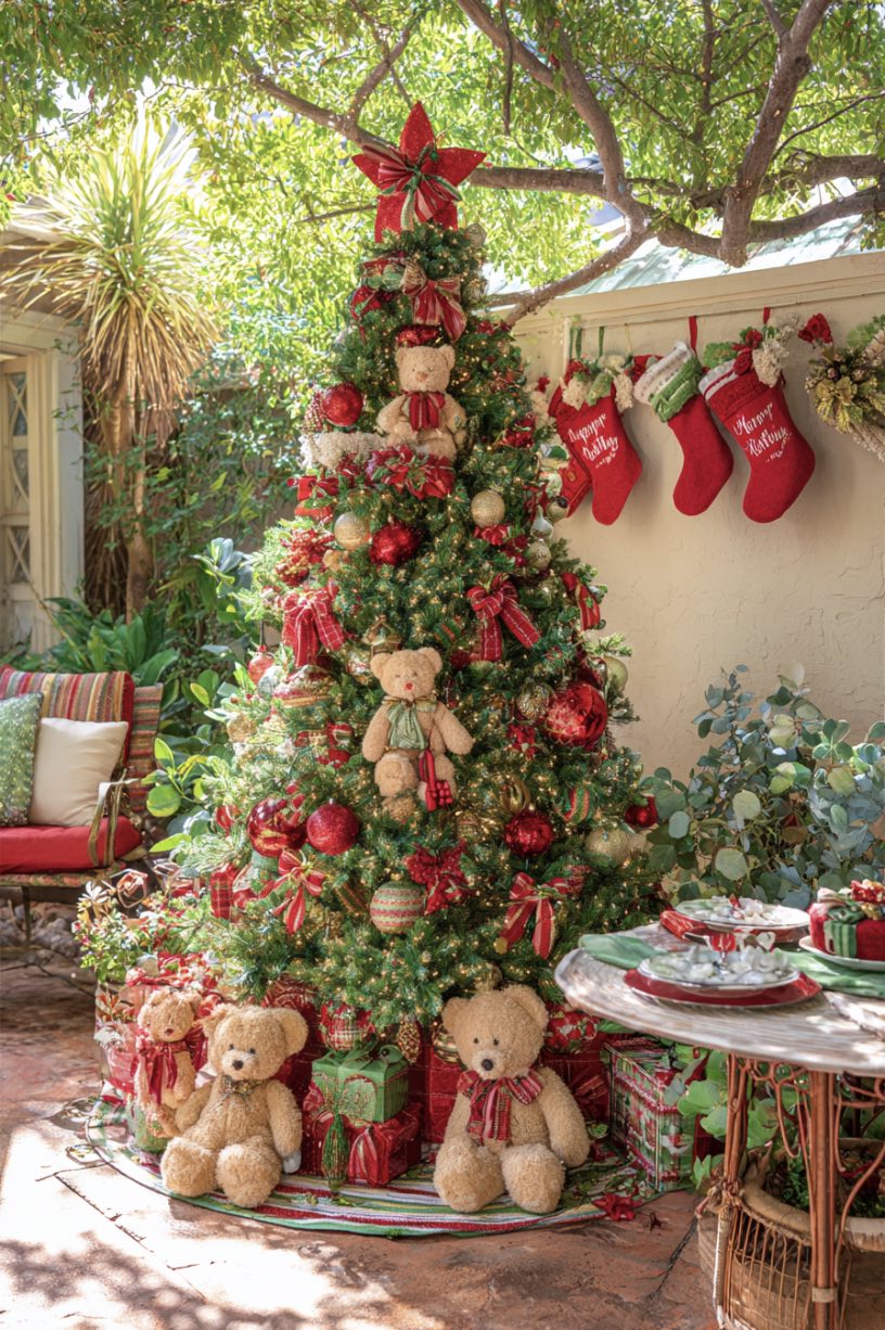 12. Outdoor Texas Christmas Patio