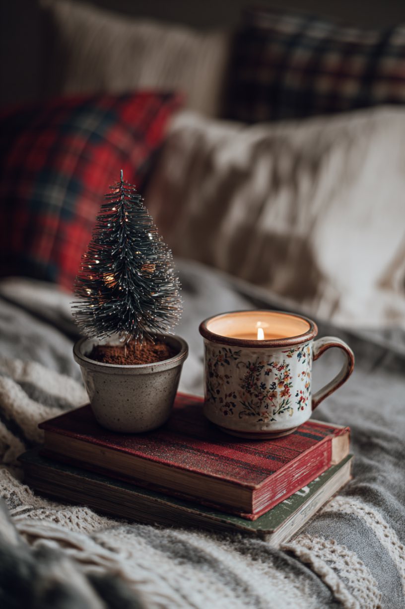 Nightstand Holiday Nook
