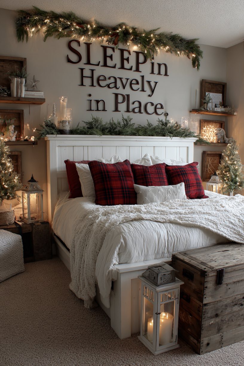 Peaceful Plaid Dreams