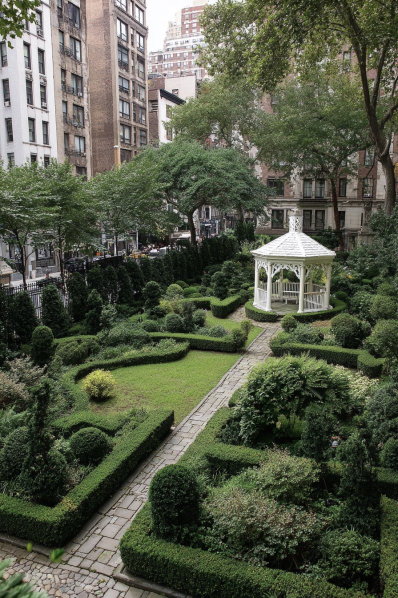 Boxwood Grace in Garden
