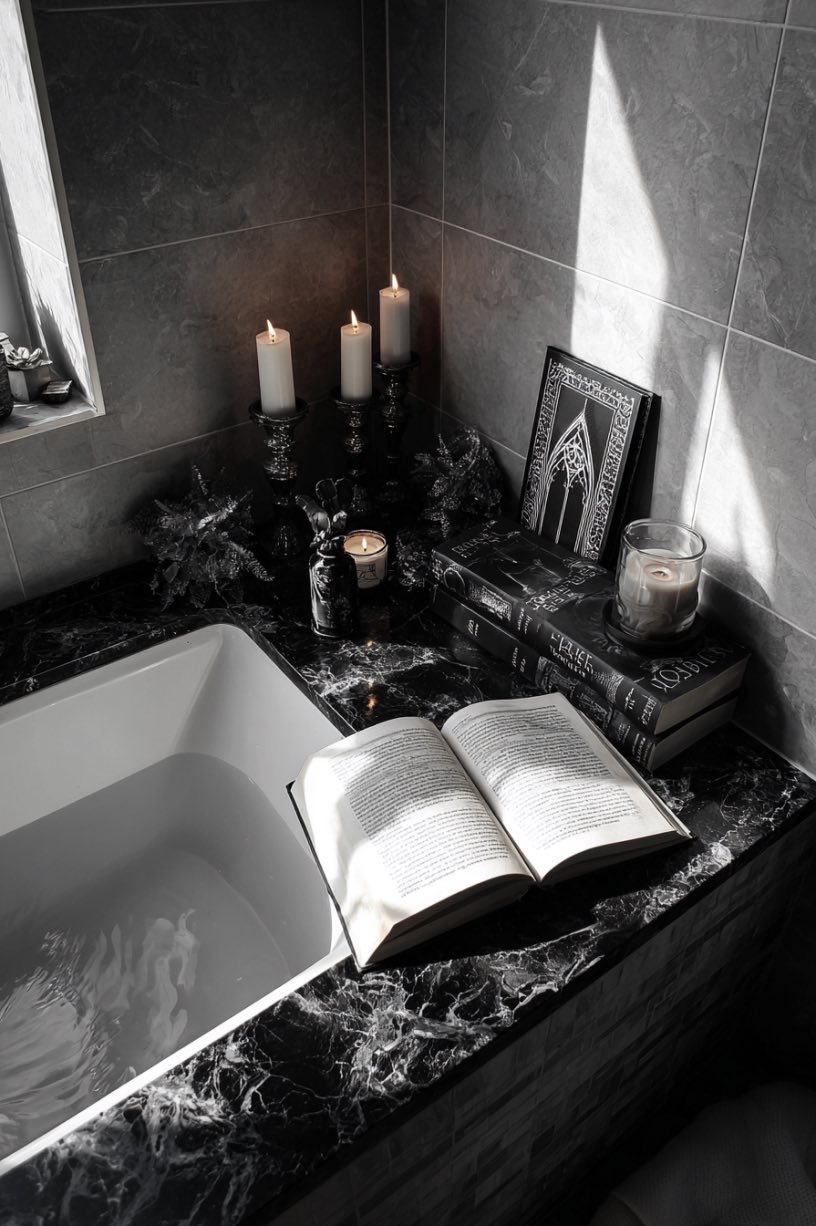 Dark Marble Mood