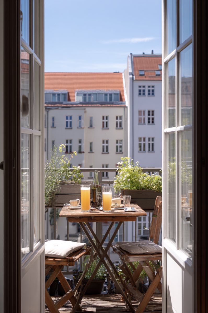 Small Balcony for Urban Relaxation