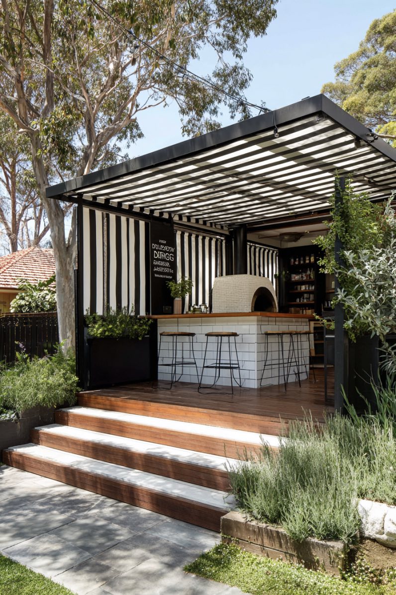 Stylish Stripes and Smart Shade