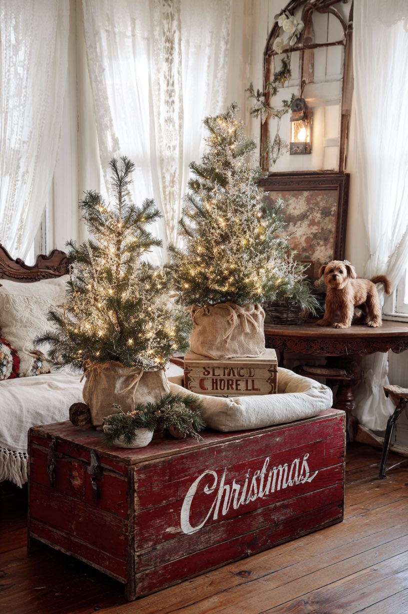 Dual Trees with Rustic Glow