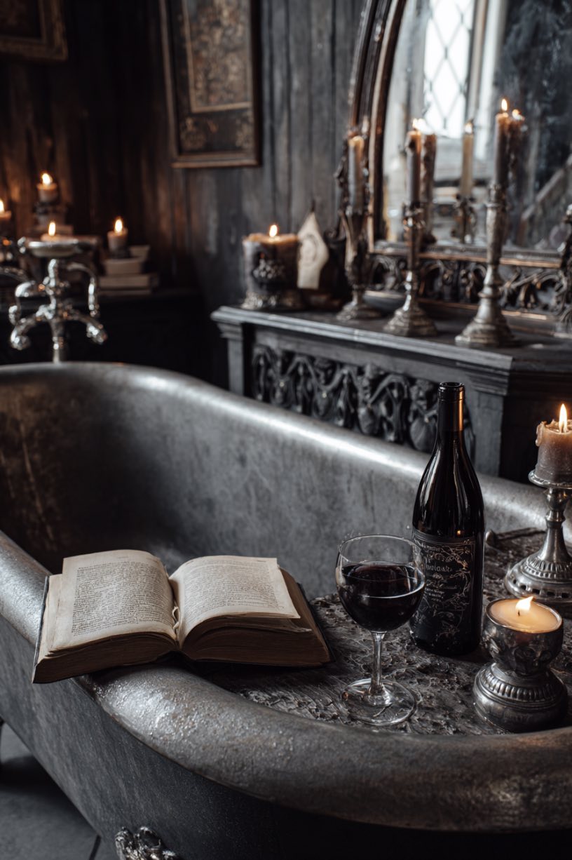 Gothic Bathtub Bliss