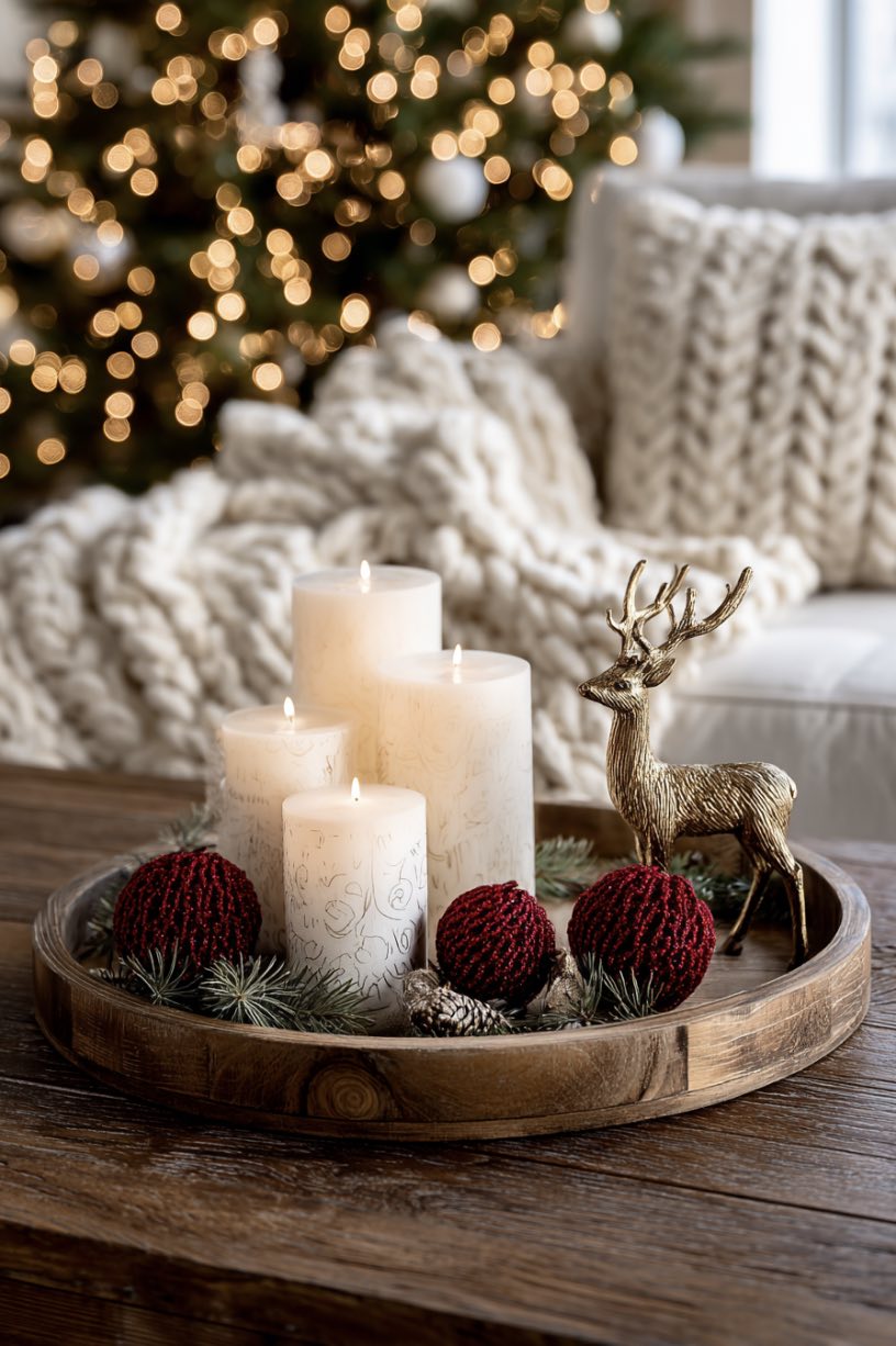 Holiday Coffee Table Touch
