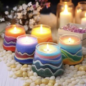 GlowCraft – Colorful Sand Wax Candle Kit