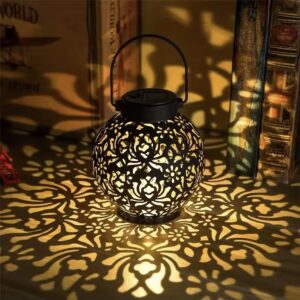 NightCrest Garden Lantern-Hollow LED Landscape Light